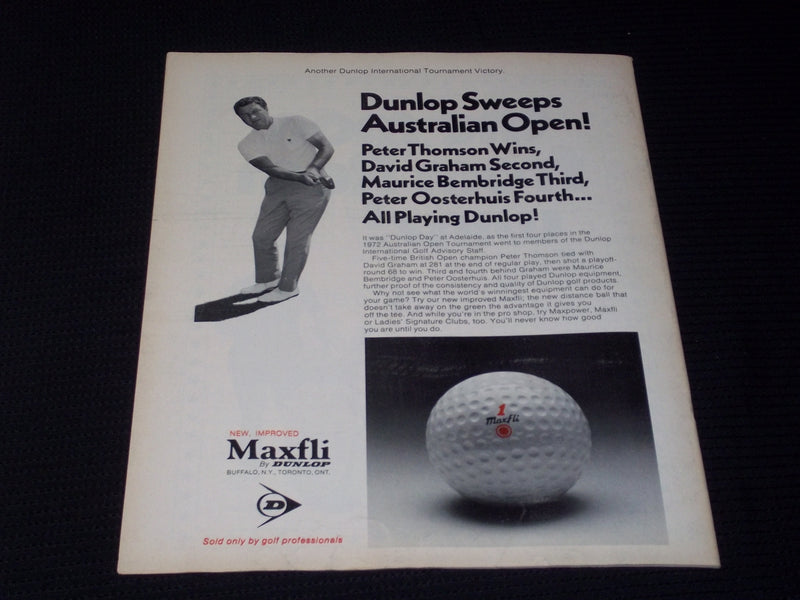 1972 NOVEMBER 10 GOLF WORLD NEWSWEEKLY MAGAZINE - MIKE HILL COVER - E 6057