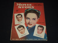 1947 OCTOBER MOVIE STORY MAGAZINE - PAULETTE GODDARD COVER - E 12457