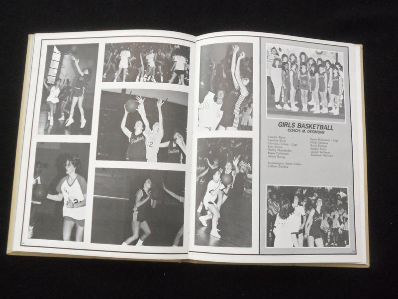 1987 SANDPRINTS CARL SANDBURG MIDDLE SCHOOL YEARBOOK - OLD BRIDGE, NJ - YB 3184