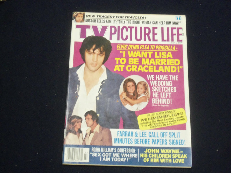 1979 JULY TV PICTURE LIFE MAGAZINE - ELVIS PRESLEY - PHOTOS - ST 5867