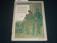 1930 ACADEMIE NATIONALE DE MUSIQUE DANSE PROGRAM - ROMEO ET JULIETTE - J 4215