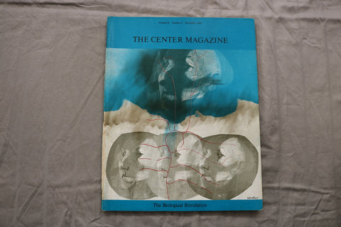 1969 NOVEMBER THE CENTER MAGAZINE - THE BIOLOGICAL REVOLUTION COVER - B 1113J