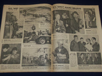 1945 MARCH 17 NEW YORK DAILY NEWS - RECORD RAID SEARS KOBE HEADLINE - NP 1770