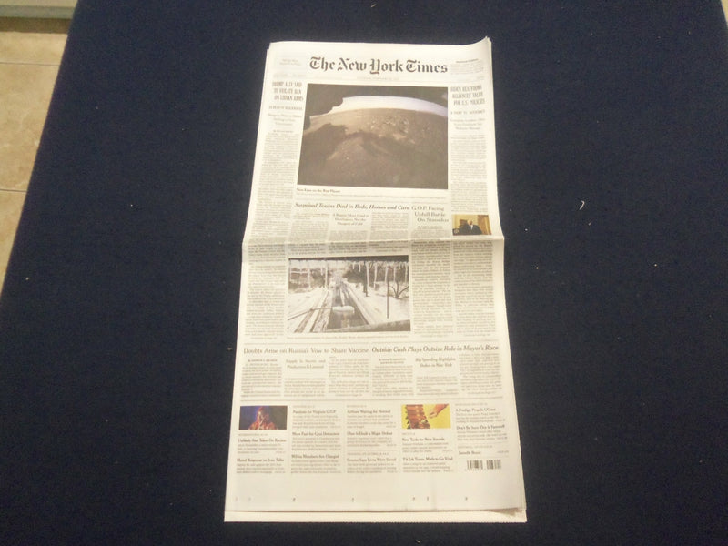 2021 FEB 20 NEW YORK TIMES - BIDEN REAFFIRMS ALLIANCES' VALUE FOR U.S. POLICIES