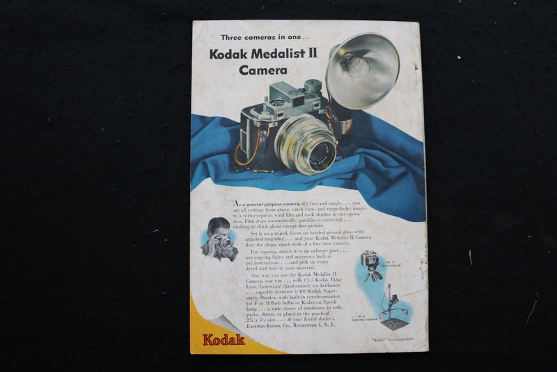 1948 MAY THE CAMERA MAGAZINE - PHOTOMONTAGE - CLOWNS COVER - K 337