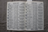 1968 BISCAYNE DOG TRACK DOG RACING PROGRAM - K 3455