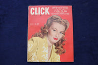 1944 DECEMBER CLICK MAGAZINE - VERONICA LAKE COVER - E 23441