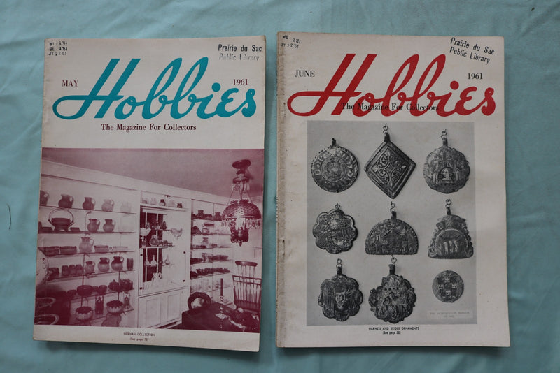 1961 HOBBIES MAGAZINE - COMPLETE YEAR - LOT OF 12 - O 3962