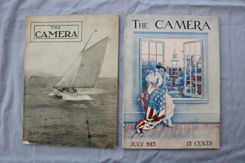 1909-1916 THE CAMERA MAGAZINE - LOT OF 18 - O 3836