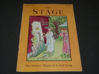 1934 AUGUST THE STAGE MAGAZINE - SUMMER THEATRE - GREAT PHOTOS & ADS - ST 16