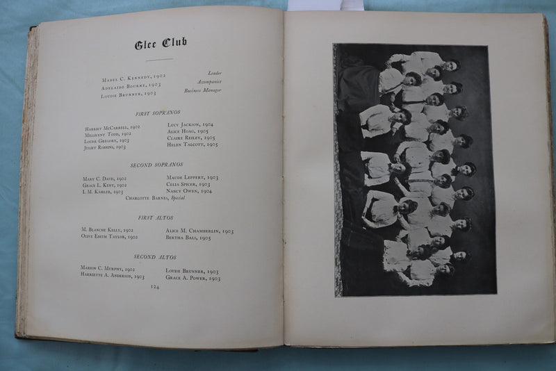 1902 VASSARION VASSAR COLLEGE YEARBOOK - POUGHKEEPSIE, NEW YORK - YB 3588