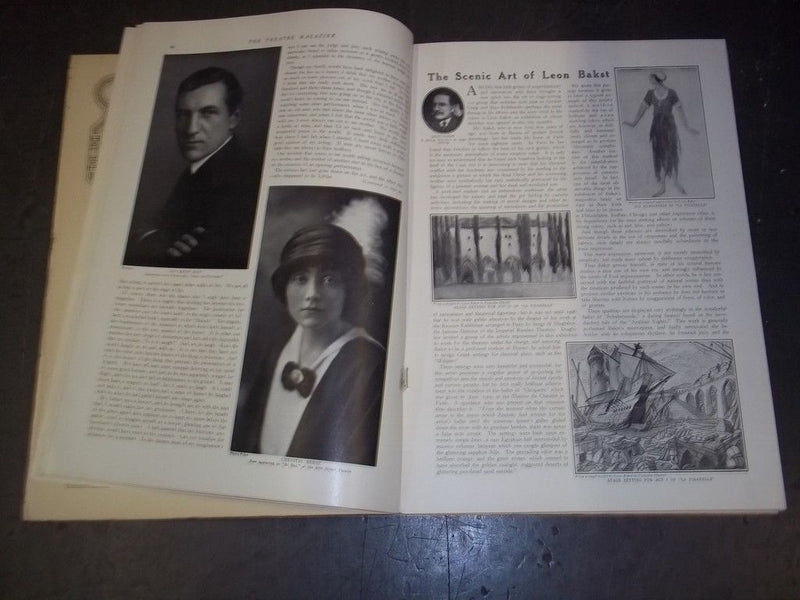 1914 JANUARY THE THEATRE ILLUSTRATED MAGAZINE - MISS MARTHA HEDMAN - II 3302
