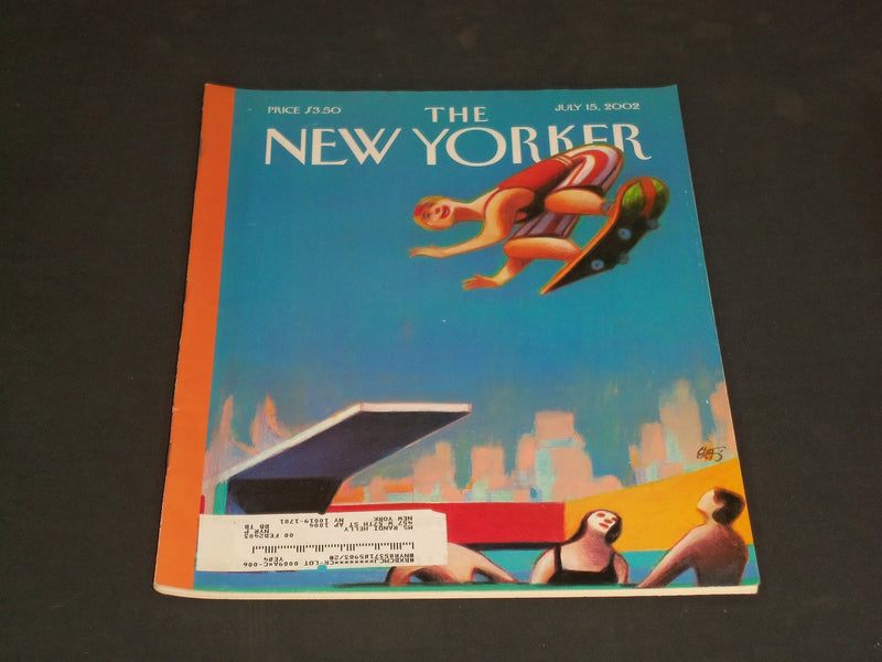 2002 JULY 15 THE NEW YORKER MAGAZINE - ILLUSTRATED COVER - NY 1953