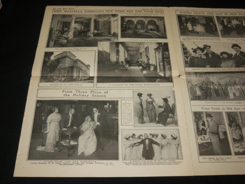 1913 DECEMBER 28 NEW YORK TIMES PICTURE SECTION - MAIN POST OFFICE - NP 5617
