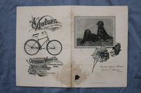 1892-1893 BOWDOIN SQUARE THEATRE PROGRAM - LOT OF 4 - BOSTON, MA - K 2608