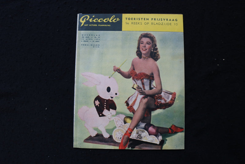 1953 APRIL 12 PICCOLO MAGAZINE - VERA-ELLEN COVER - E 26107