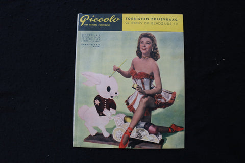 1953 APRIL 12 PICCOLO MAGAZINE - VERA-ELLEN COVER - E 26107