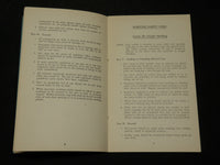 1939 MARITIME SAFETY CODE MANUAL FOR STEVEDORING & FREIGHT HANDLING - J 5875