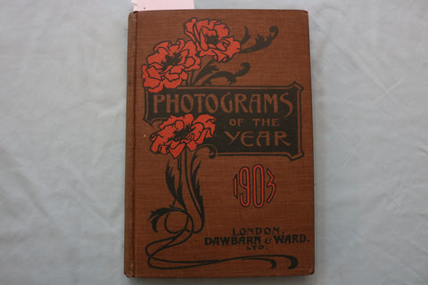 1903 PHOTOGRAMS OF THE YEAR - HARDCOVER BOOK - KD 9687