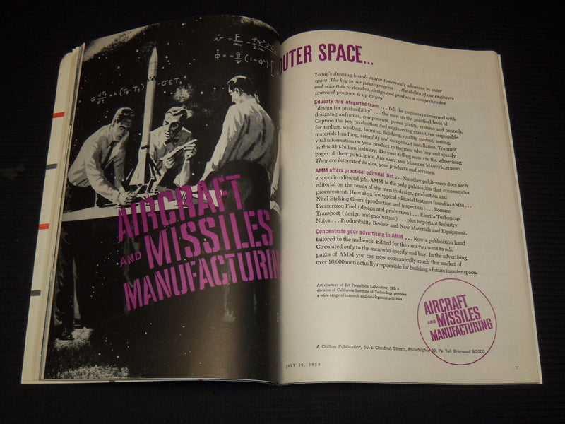 1958 SALES MANAGEMENT MAGAZINE OF MARKETING LOT OF 3 ISSUES - WR 555F
