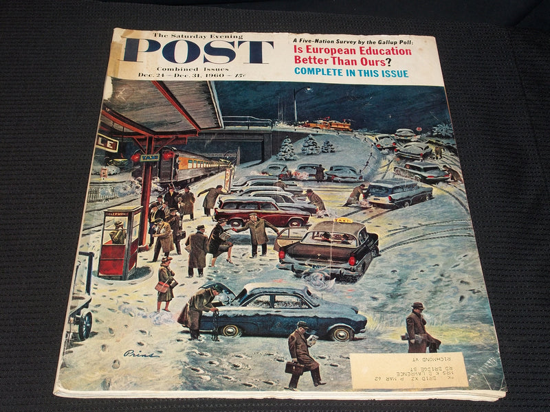 1960 DECEMBER 24 THE SATURDAY EVENING POST MAGAZINE - NICE COVER - E 5868