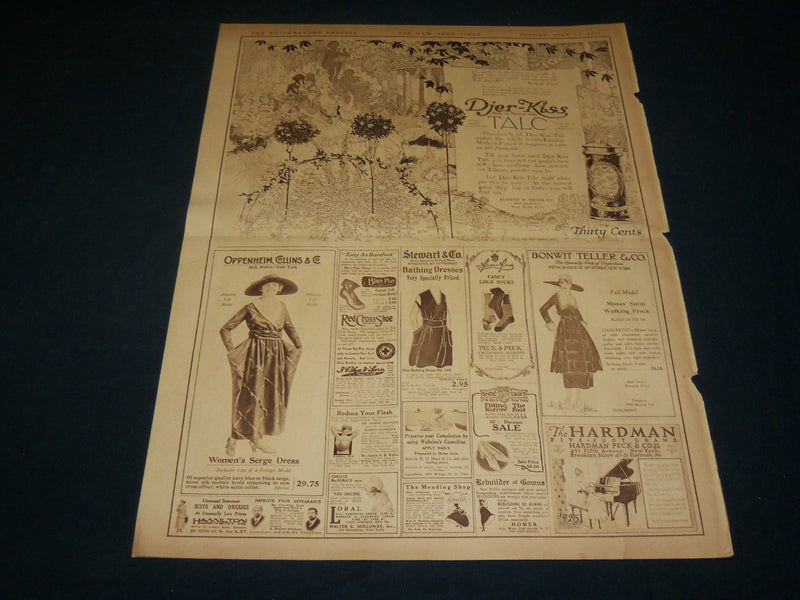 1917 JULY 22 NEW YORK TIMES ROTO PICTURE SECTION - FRANCIS OUIMET - NT 8988