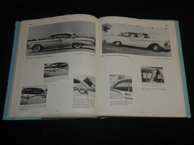 1978 THE NIFTY FIFTIES FORDS HARDCOVER BOOK BY RAY MILLER - KD 6759