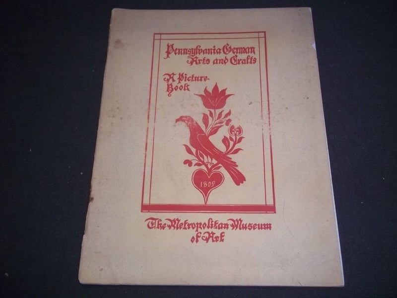 1943 PENNSYLVANIA ARTS AND CRAFTS - A PICTURE BOOK - MET MUSEUM OF ART - II 8036