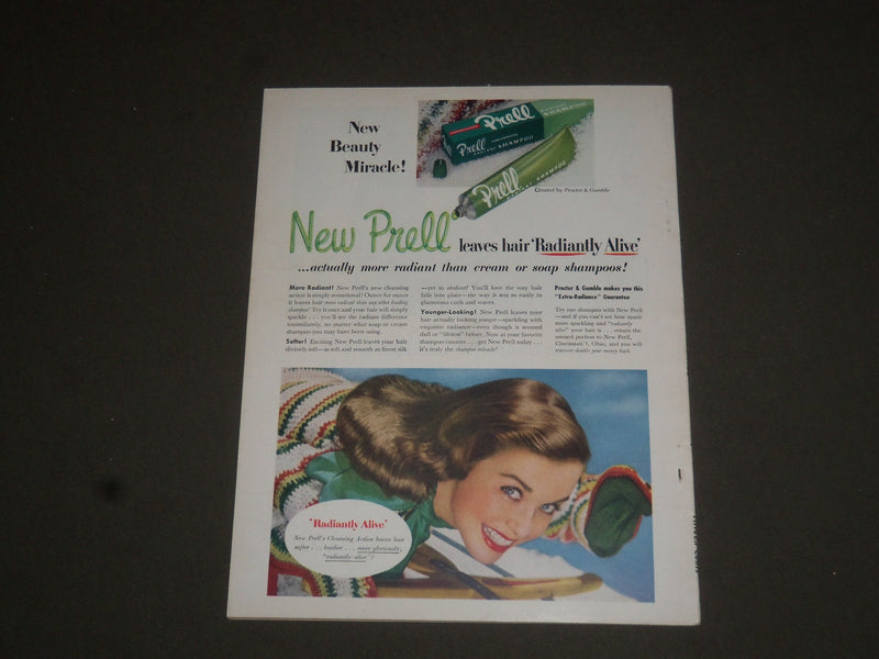 1952 JAN SCREEN STORIES MAGAZINE - JANET LEIGH & PETER LAWFORD COVER - SP 7516