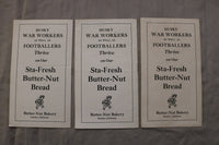 1943 EUREKA HIGH SCHOOL FOOTBALL PROGRAMS - LOT OF 3 - K 3445