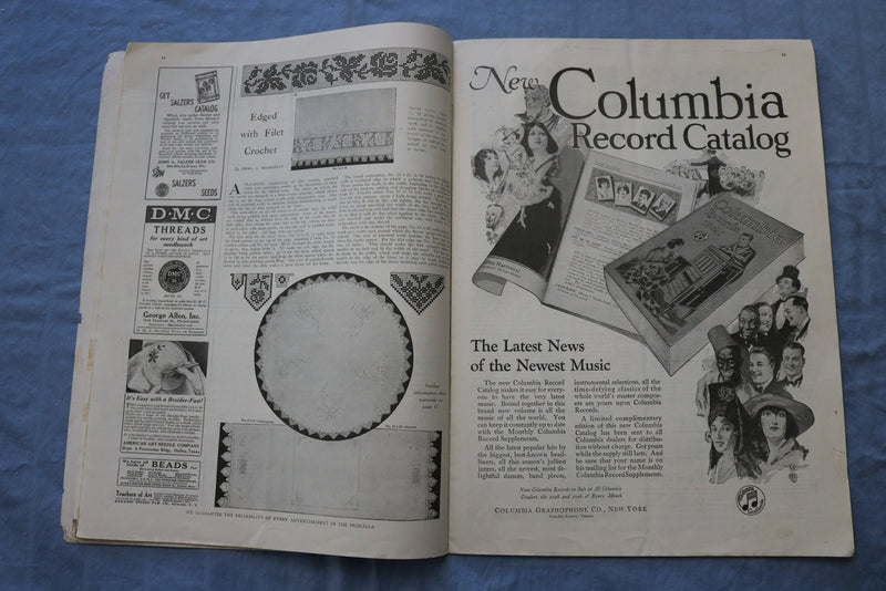 1921 JANUARY THE MODERN PRISCILLA MAGAZINE -ILLUSTRATIONS/STORIES/ADS - SP 4782R
