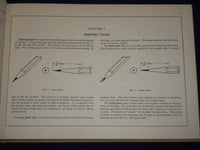 1938 APPLIED MECHANICAL DRAWING BOOK BY PAULL & SGRO - ILLUSTRATIONS - KD 2596
