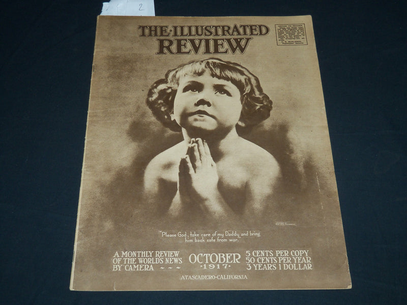 1917 OCTOBER THE ILLUSTRATED REVIEW MAGAZINE SECTION - WORLD WAR I - NP 4524
