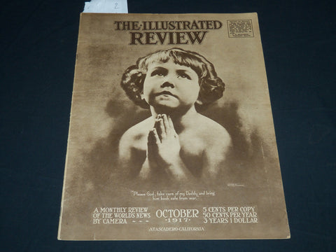 1917 OCTOBER THE ILLUSTRATED REVIEW MAGAZINE SECTION - WORLD WAR I - NP 4524