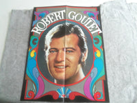 ROBERT GOULET BROCHURE - STAGE - TV - MOVIES - FOLD-OUT POSTER INCLUDED - J 7692