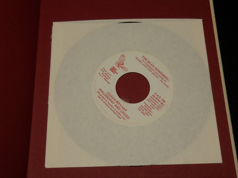 1983 BAMA AND THE BEAR BOOK - UNIVERSITY OF ALABAMA - RECORD - R 719S