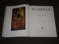 1950 EL GRECO BY STUART PRESTON FIRST EDITION BOOK - KD 4058