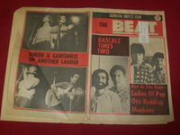 1968 MAY 4 THE BEAT NEWSPAPER -RASCALS-SIMON & GARFUNKEL-PHOTOS/ARTICLES-NP 3930