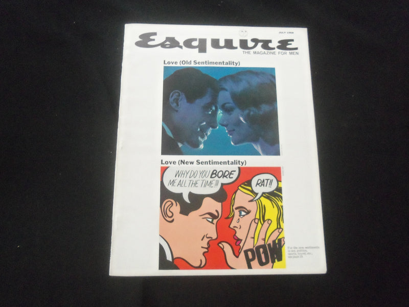 1964 JULY ESQUIRE MAGAZINE - LOVE (OLD & NEW SENTIMENTALITY) - F 868
