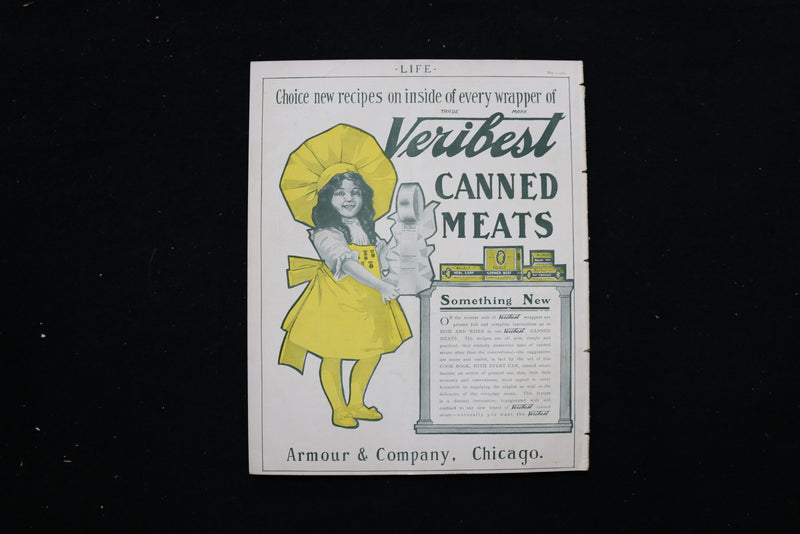 1904 MAY 5 LIFE MAGAZINE - MAY DAY NUMBER COVER - E 10656
