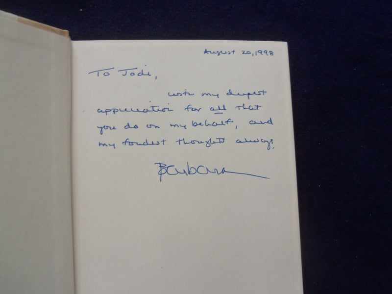 1998 COAST ROAD HARDCOVER BOOK - INSCRIBED BY BARBARA DELINSKY - KD 8538