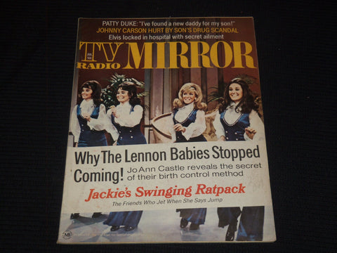 1972 JANUARY TV RADIO MIRROR MAGAZINE - THE LENNONS COVER - E 16245