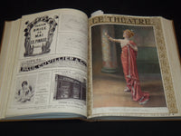 1913 JULY-DECEMBER LE THEATRE MAGAZINE BOUND VOLUME - 12 ISSUES - KD 2278E
