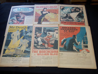 1935 PHILADELPHIA RECORD BOOK OF THE WEEK CLUB SUPPLEMENTS LOT OF 22 - NP 2399U