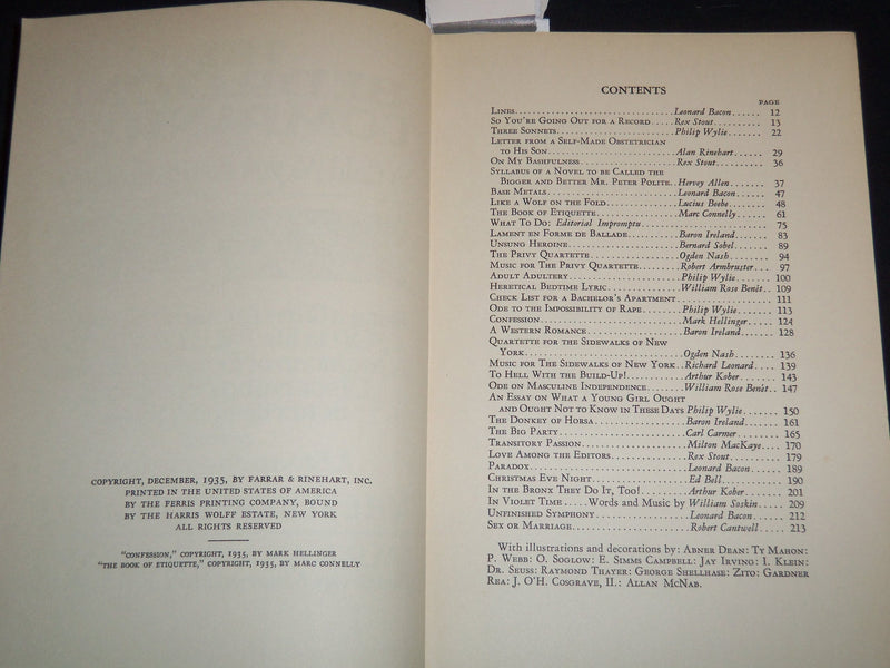 1935 THE BEDROOM COMPANION COLD NIGHTS ENTERTAINMENT HARDCOVER BOOK - KD 4351Q