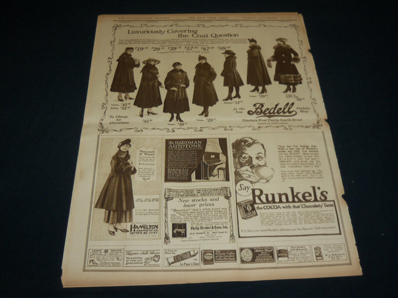 1916 NOVEMBER 19 NEW YORK TIMES ROTO PICTURE SECTION - QUEEN MARIE - NT 8967