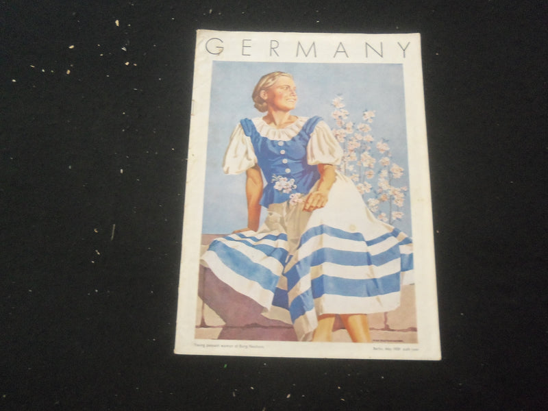 1939 MAY GERMANY MAGAZINE - ENGLISH/SPANISH/FRENCH TEXT - B 1140N