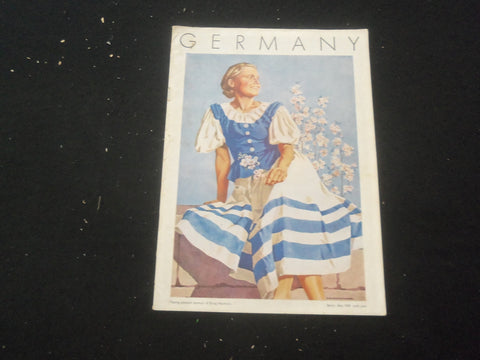 1939 MAY GERMANY MAGAZINE - ENGLISH/SPANISH/FRENCH TEXT - B 1140N