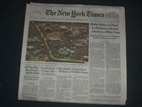 2019 SEP 5 NEW YORK TIMES - BRITISH POLITICS IN CHAOS, STYMIES 2 JOHNSON VOTES