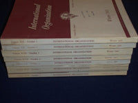 1963-1966 INTERNATIONAL ORGANIZATION PERIODICAL LOT OF 7 ISSUES - O 2553